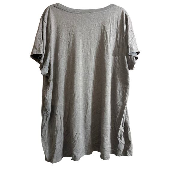 Torrid Women's Plus Size Skull & Roses La Calavera T-Shirt Gray Size 4 4X - Picture 2 of 4